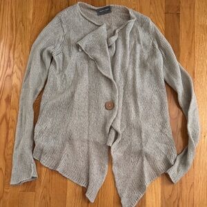 Wooden Ships Tan Knit Cardigan